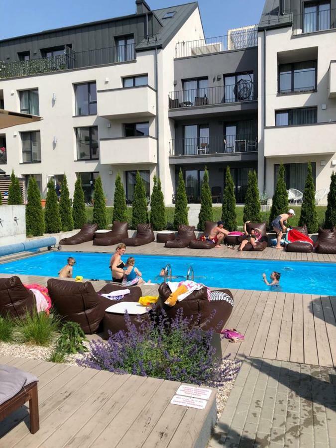 Malunu Vilos Lägenhet Palanga Exteriör bild