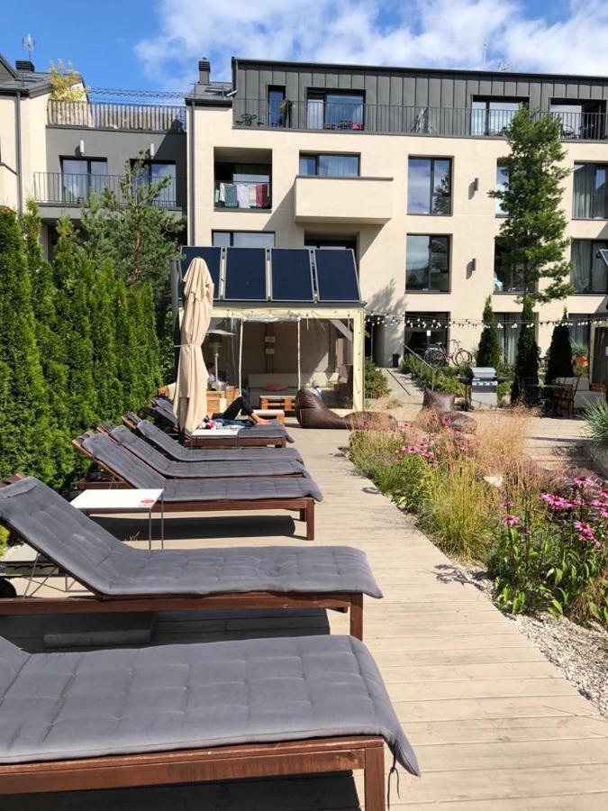 Malunu Vilos Lägenhet Palanga Exteriör bild
