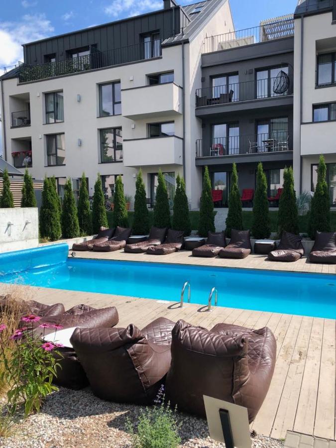 Malunu Vilos Lägenhet Palanga Exteriör bild